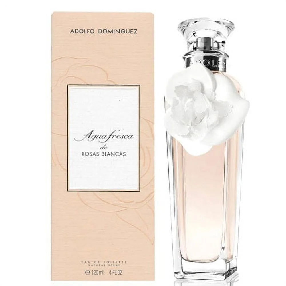 ADOLFO DOMINGUEZ AGUAFESCA ROSAS BLANCAS EAU DE TOILETTE WOMENS TESTER