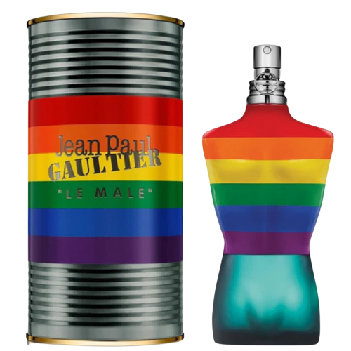 JEAN PAUL GAULTIER LE MALE PRIDE MENS EAU DE TOILETTE