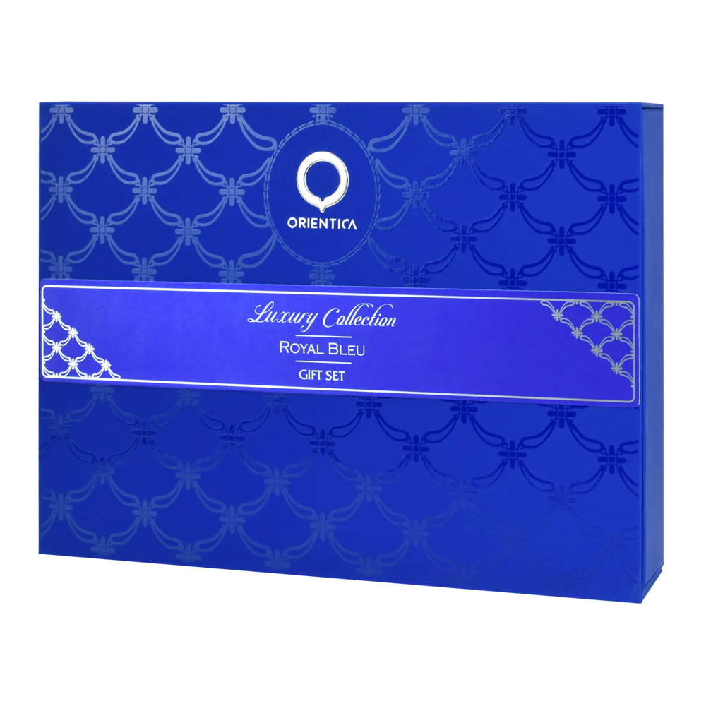 Orientica Luxury Collection Royal Blue 4pc Gift Set Unisex