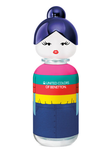 UNITED COLORS OF BENETTON SISTERLAND BLUE NEROLI WOMENS EAU DE TOILETTE TESTER