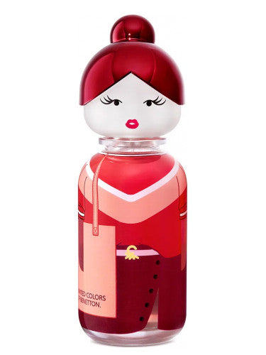 UNITED COLORS OF BENETTON SISTERLAND RED ROSE WOMENS EAU DE TOILETTE TESTER