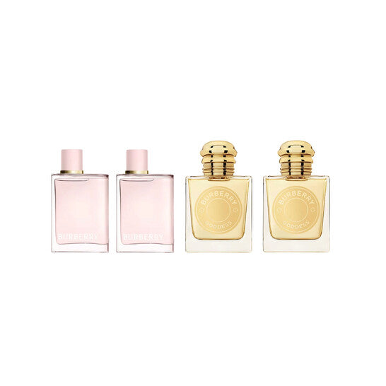 BURBERRY HER + GODDESS WOMENS EAU DE PARFUM MINI GIFT SET