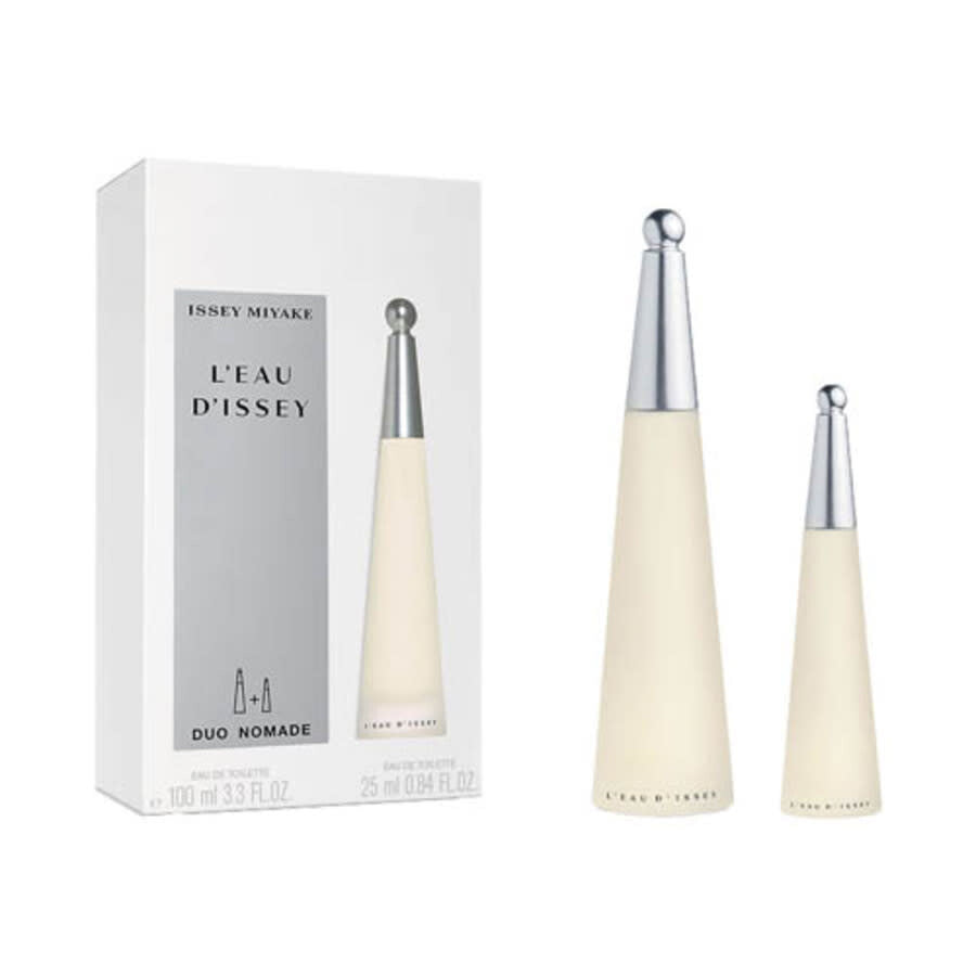 ISSEY MIYAKE LEAU DISSEY 3.4 OZ/100ML WOMEN'S EAU DE TOILETTE + 0.84 OZ/25ML EAU DE TOILETTE GIFT SET