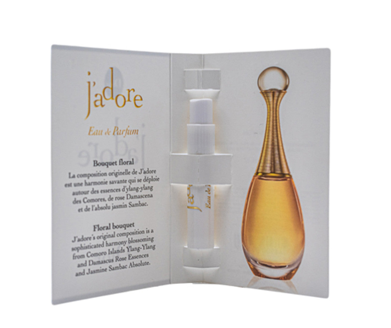 DIOR J'ADORE EAU DE PARFUM SAMPLE VIAL SPRAY WOMENS 0.03 OZ/1ML