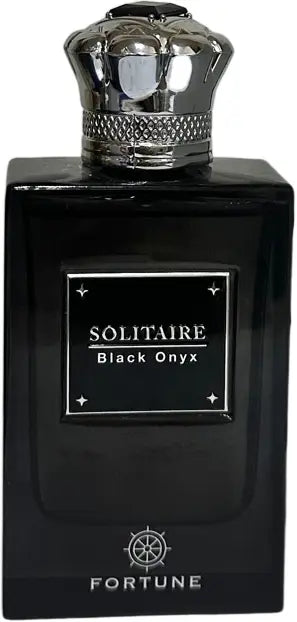 SOLITAIRE BY FORTUNE BLACK ONYX UNISEX
