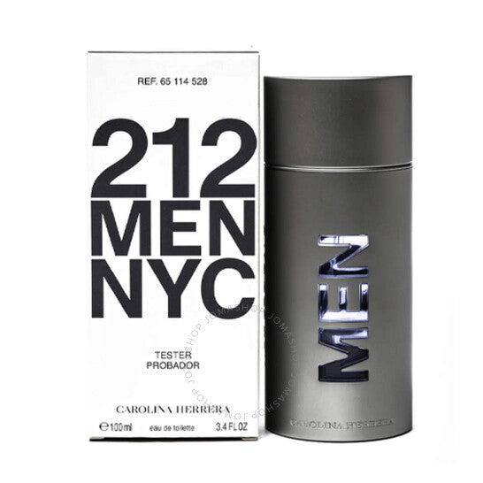 Carolina Herrera 212 Men NYC EDT Spray 3.3 8 oz (Tester) Fragrances