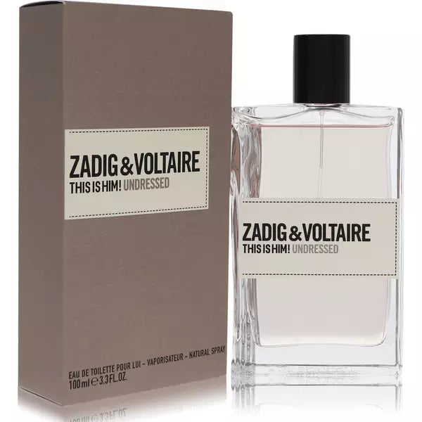 ZADIG & VOLTAIRE THIS IS HIM! UNDRESSED EAU DE TOILETTE MENS TESTER