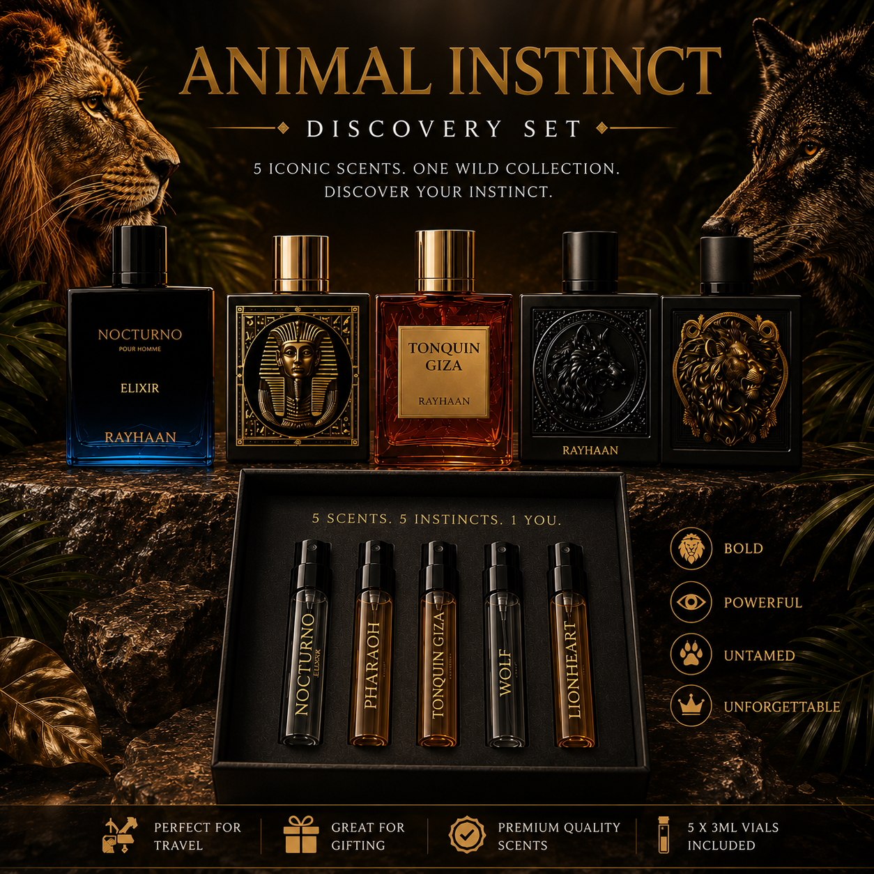 Rayhaan - Animal Instinct Discovery Set