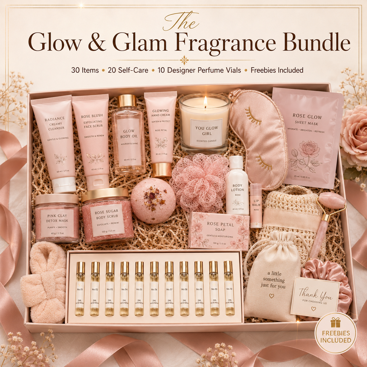 The Glow & Glam Fragrance Bundle