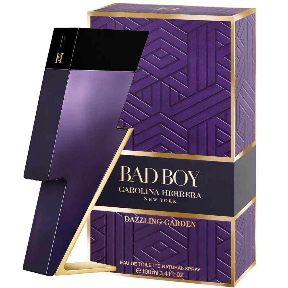 CAROLINA HERRERA BAD BOY DAZZLING GARDEN EAU DE TOILETTE MENS TESTER