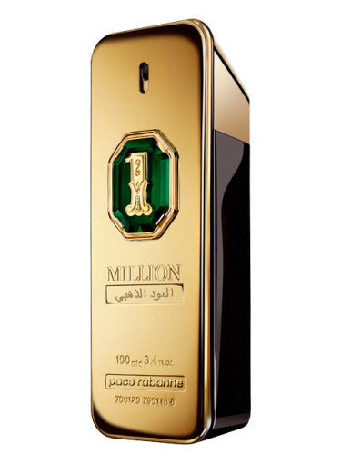 Paco Rabanne One Million Golden Oud 3.4 oz PARFUM INTENSE TESTER