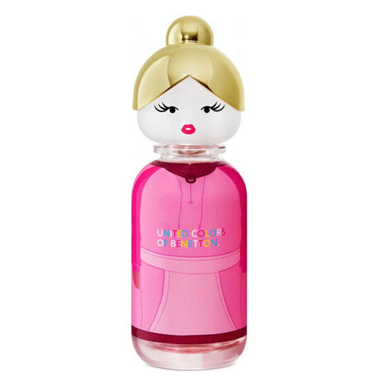 UNITED COLORS OF BENETTON SISTERLAND PINK RASBERRY WOMEN'S  EAU DE TOILETTE TESTER