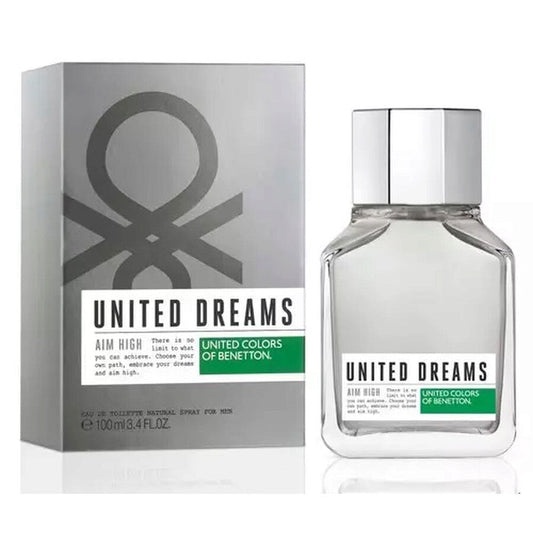 UNITED COLORS OF BENETTON COLORS UNITED DREAMS AIM HIGH  MEN'S  EAU DE TOILETTE TESTER